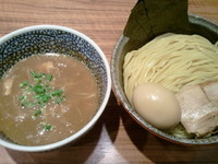 「特製鶏白湯煮干しつけ麺」@らーめん 稲垣 ラーメン燈郎店の写真