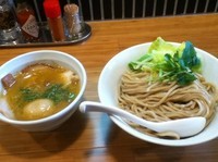 「鶏白湯つけ麺全部入り」@カッパ64 福生店の写真