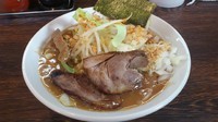 「４月限定濃厚味噌ラーメン中850円」@伝家 志木店の写真