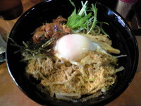 「浜そばスペシャル￥730」@油そば専門店 浜そば 本店の写真