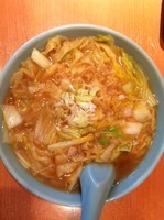 「家常麺（手打煮込みそば）　７５０円」@中華園の写真