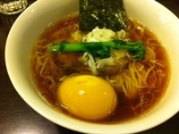 「春の焼きアゴ醤油ラーメン」@TSURUMEN 大阪城北詰店の写真