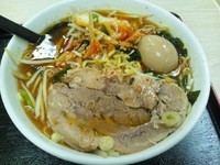 「極旨キムチらーめん　735円」@匠亭の写真