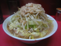 「豚増しラーメン（ニンニク、アブラ）」@ラーメン二郎 大宮店の写真