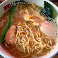 「鶏魚介醤油らーめん（ASSARI）＋味玉サービス￥７００」@二丁目 つけめん GACHIの写真