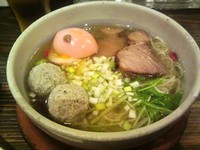 「上生粋塩そば」@秋刀魚中華そば 生粋の写真