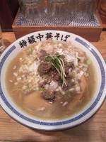 「特級銀河＋ネギ」@ラーメン凪 特級中華そば 駒込店の写真