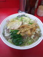 「ラーメン＋ニンニク」@バリバリラーメンの写真