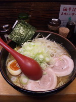 「濃厚味噌らあめん＋薬味ネギ」@竹屋 新秋津店の写真