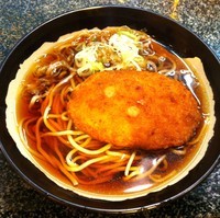 「特製メンチ（￥370）」@まるちょうの写真