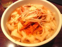 「葱油刀削麺」@唐朝刀削麺 成田空港店の写真