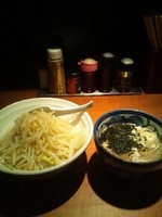 「ゆず塩つけめん並盛 730円」@つけ麺 松ふじの写真