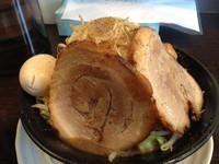 「野菜ラーメン　並盛　味玉・チャーシュープラス」@麺屋 一心の写真