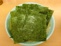 「ラーメン(￥600)+のり（￥100）」@極楽汁麺 らすたの写真