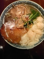 「海老ワンタンそば」@麺屋 空海 北千住店の写真