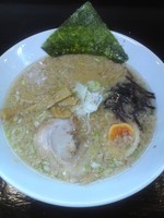 「かわしま屋らーめん、焼肉丼（７８０＋２００円）」@らぁ麺かわしま屋の写真