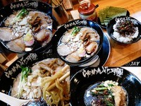 「肉そばけいすけ￥720+ごはん(小)￥100」@らあめん花月嵐 川口本町店の写真