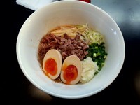 「油そば」@牛骨らぁ麺 マタドール 本店の写真