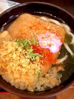 「きつねうどん」@ひろ濱うどん 宇多津店の写真