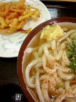 「かけうどん」@手打うどん はまかいどうの写真