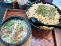 「信長つけ麺（大盛）」@ラーメン信長 豊科店の写真