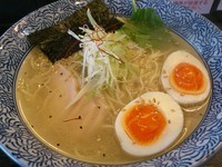 「味玉らーめん　７３０円」@自家製太麺 元気屋の写真