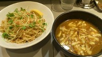 「焦がしチーズのカレーつけ麺800円」@中華蕎麦 瑞山（ZUIZAN）の写真