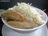 「みそ豚ラーメン・ニンニク乗せ」@ラーメン 龍郎の写真