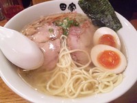 「塩そば￥700・味玉￥100」@中華そば田家 ふくふくの写真