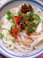 「あつあつうどん」@谷川米穀店の写真