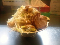 「塩ラーメン（やさい、アブラ）」@ラーメン大 下高井戸店の写真