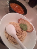 「海老トマトつけ麺」@つけ麺 五ノ神製作所の写真