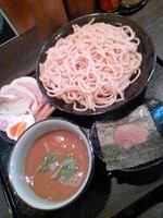 「つけ蕎麦（特製・大盛）４５０円(ﾋﾟﾀﾁｹｯﾄ)通常９００円」@浮浪雲の写真
