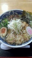 「軍鶏塩ラーメン¥1000」@奥久慈ラーメン なかざわの写真
