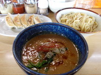 「担々もりそば＋餃子（クーポン）」@常勝軒 前橋総本店の写真