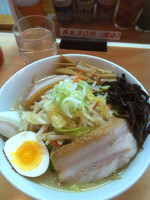 「野菜長州らーめん」@長州ラーメン 万龍軒 新町店の写真