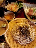 「日替わりざるそば定食」@わたや 沼田店の写真