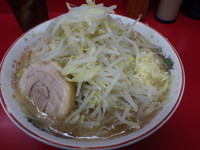 「ラーメン(2枚)ニンニク増し」@ラーメン二郎 湘南藤沢店の写真