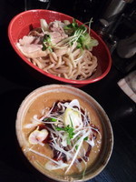 「特濃白胡麻坦々つけ麺（中盛）」@トリシオブットイメン 井の庄の写真