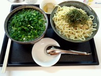 「ネギつけ麺（塩）」@鶏極の写真