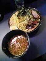 「つけ麺７００円(ｵｰﾌﾟﾝｷｬﾝﾍﾟｰﾝ５０円引き)通７５０」@麺食酒房 うさぎ家の写真