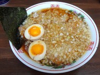 「チャーシューメン（750円）＋味玉＋玉ねぎ増し」@こえもんの写真