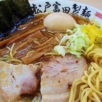 「味玉中華そば　780円」@松戸富田製麺 三井アウトレットパーク木更津店の写真