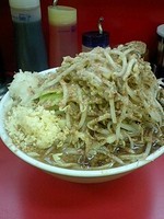 「小ラーメン　前マシ」@豚ラーメン 蕨店の写真