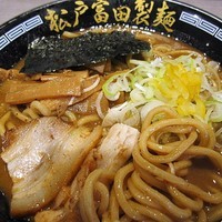 「濃厚中華そば　750円」@松戸富田製麺 三井アウトレットパーク木更津店の写真