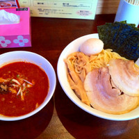 「特製辛つけ麺中盛り」@麺輝堂の写真