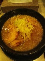 「豚骨醤油（550円）」@麺屋 勘九郎の写真