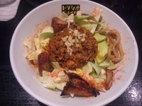 「【限定】ジンジャーカレーまぜそば　￥750」@トリシオブットイメン 井の庄の写真