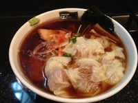 「鯵香るワンタンメン」@中野汁場 進化の写真