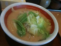 「まっちゃん白味噌らーめん（限定）」@麺道場 四街道店の写真